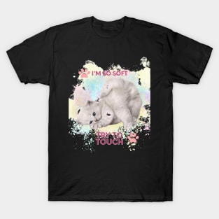 Funny Soft Cat, Try To Touch T-Shirt